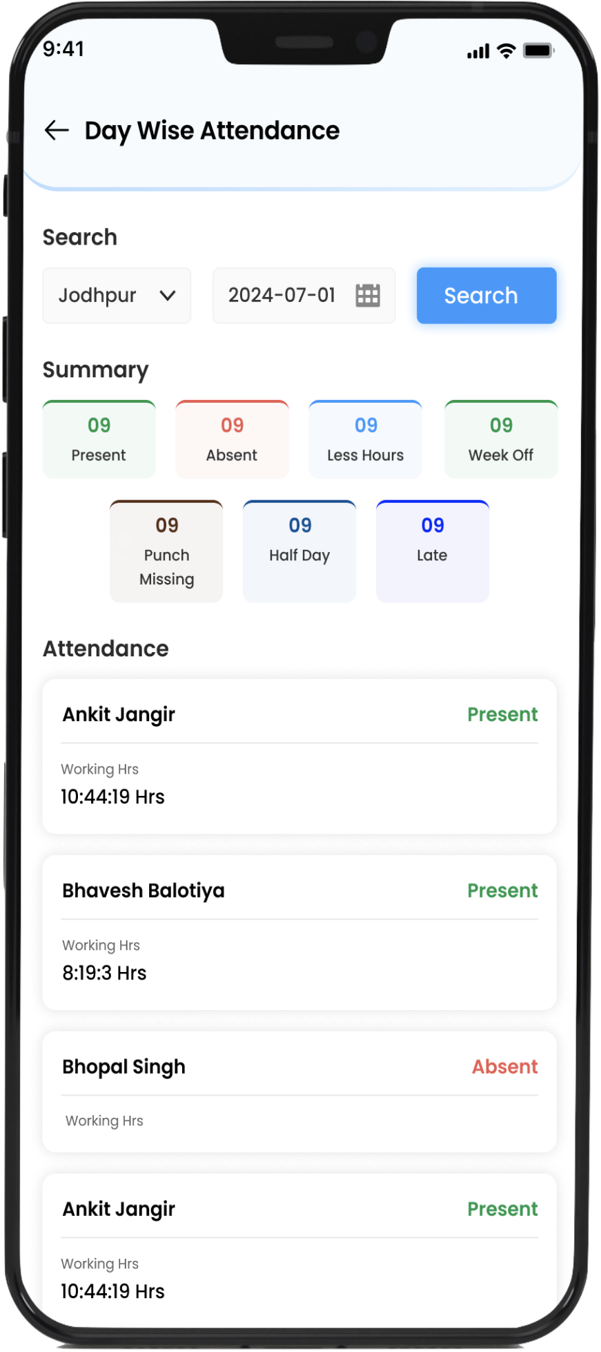 App Screenshots